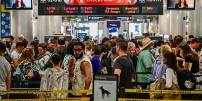 Aeroporto de Miami Imagem: Giorgio VIera/AFP
