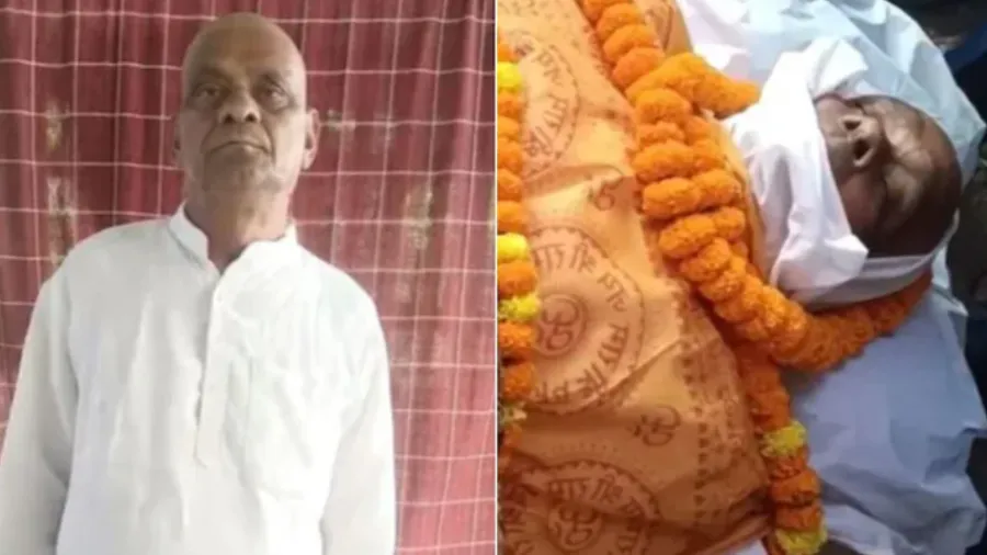 O indiano Mohan Lal realizou funeral fake Imagem: NDTV