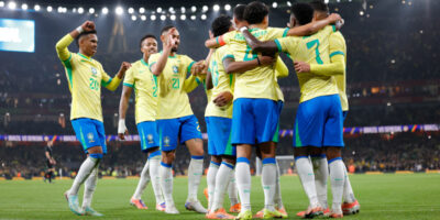 Brasil ganhou a última partida contra Senegal. (Foto: @rafaelribeirorio / CBF)