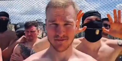 Jogadores do Warta Zawiercie, da Polônia, gravaram vídeo xenofóbico no Brasil Foto: Reprodução/Instagram @portalvolei