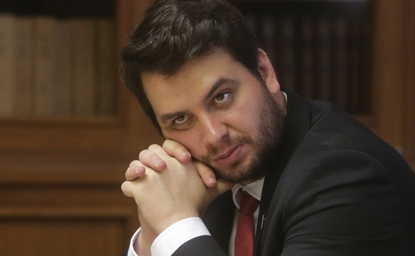 Filipe Martins, ex-assessor de Bolsonaro — Foto: Nilton Fukuda/Estadão Conteúdo