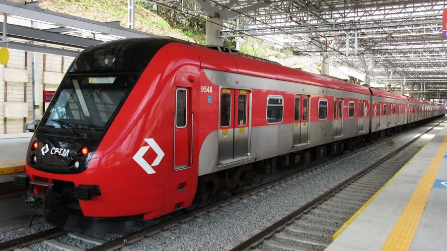 Trem da CPTM (Companhia Paulista de Trens Metropolitanos) Imagem: Agência SP/Divulgação