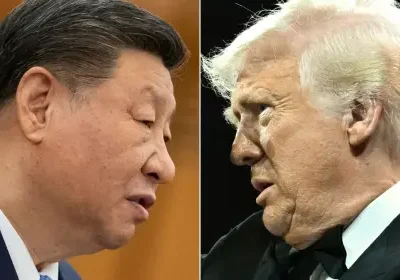 Xi Jinping e Donald Trump (SAUL LOEB, Andres MARTINEZ CASARES/AFP)