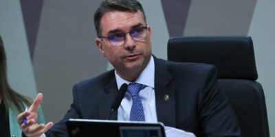 Pré-candidato ao Planalto, Flávio Bolsonaro posta vídeo pela união da centro-direita (Foto: Lula Marques/ Agência Brasil)