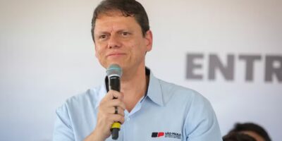 Governador Tarcísio de Freitas — Foto: Pablo Jacob/Governo do Estado de SP