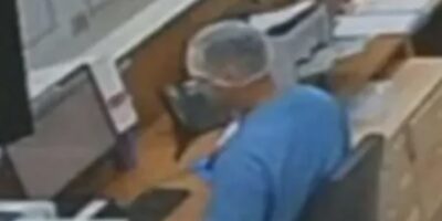 Imagens de câmeras de segurança de hospital foram usadas na investigação da Polícia Civil do DF Imagem: TV Globo/Reprodução