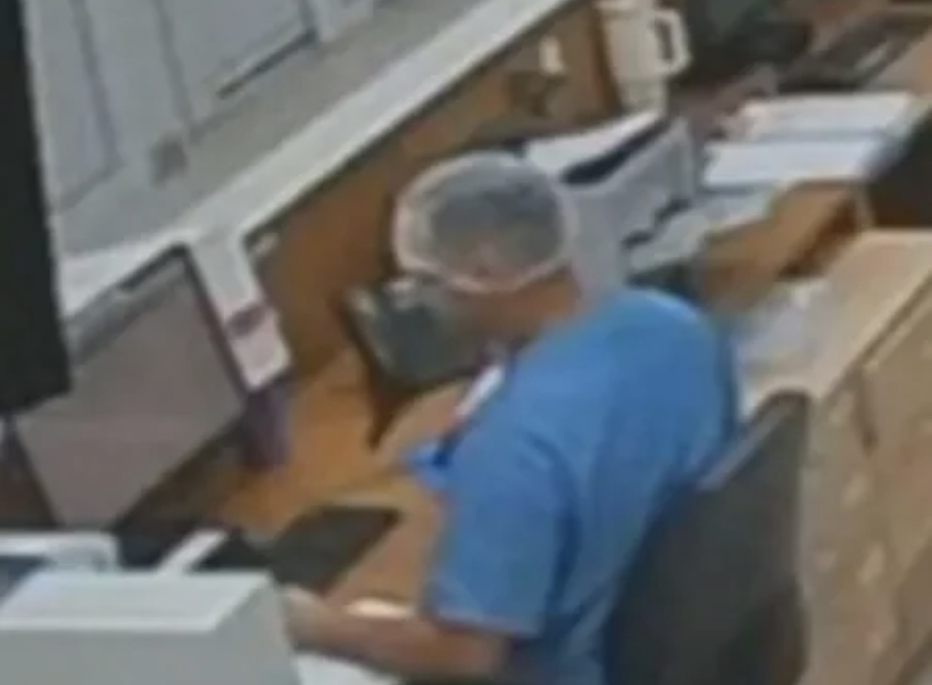 Imagens de câmeras de segurança de hospital foram usadas na investigação da Polícia Civil do DF Imagem: TV Globo/Reprodução