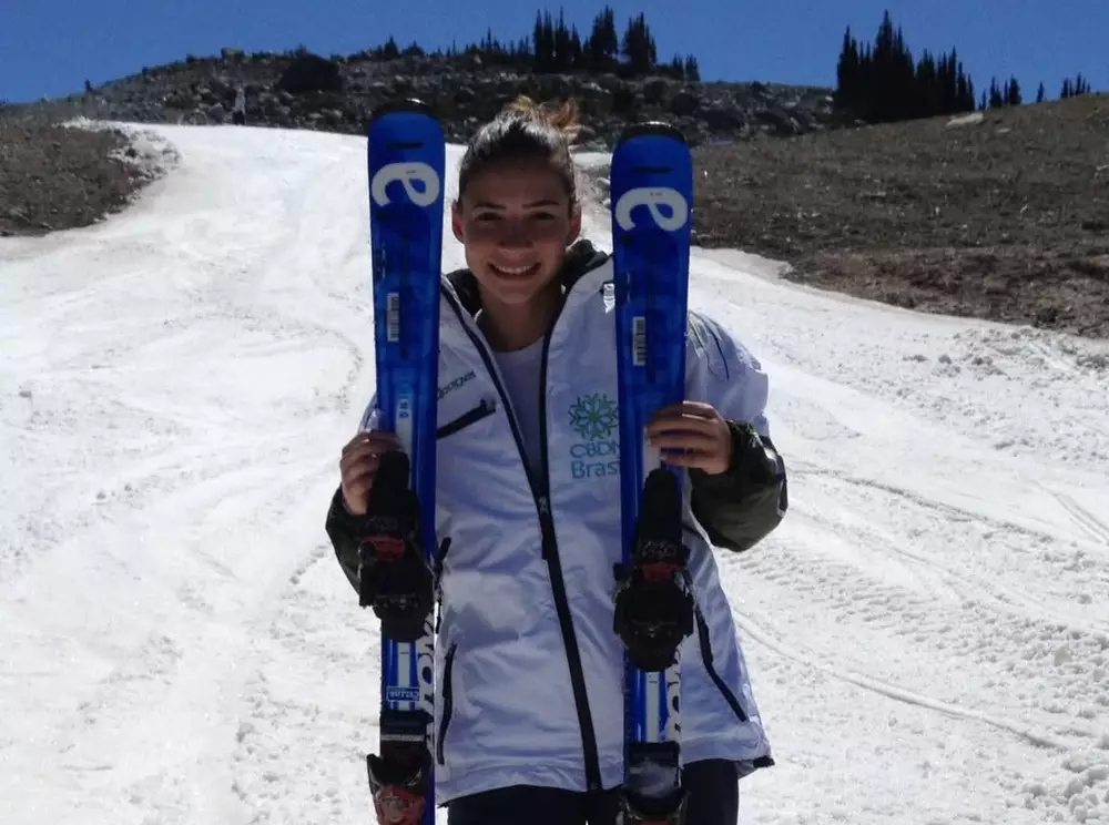 IMG_9099 - Diario do Povo Lais Souza em treinamento com esqui Foto: Reprodução/Instagram/Lais Souza