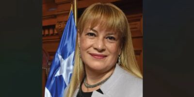 Ángela Vivanco foi destituída do cargo de ministra em setembro de 2024 Foto: Pedro Mora Brito/Wikimedia Commons